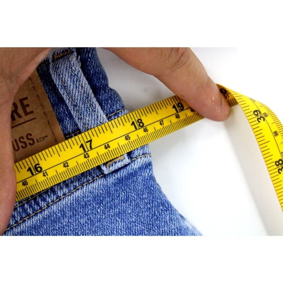 Signature Levi's Strauss Jeans Women Blue Light Washed High Rise Straight 20 W35 - Picture 8 of 10